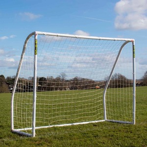 Strike Football Goal - White / 8X6 ft by Jack Stonehouse