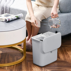 Kitchen Waste Bin with Sliding Lid by lifeideas
