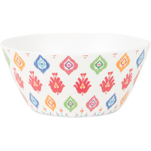Sahara Brights Melamine Bowl - White / Bowl
