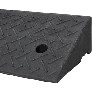 Rubber Non-Slip Car Ramp - Black by Livingandhome