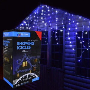 LED Christmas Lights Snowing Icicle brights by Samuel Alexander