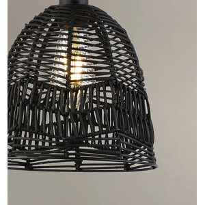 Casper Rattan Shade - Small - Black