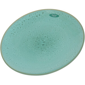 Salvie Reactive Glaze Plate - Sea Green / Dinner Plate