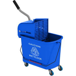HOMCOM Mop Bucket with Wringer Wheels by HOMCOM