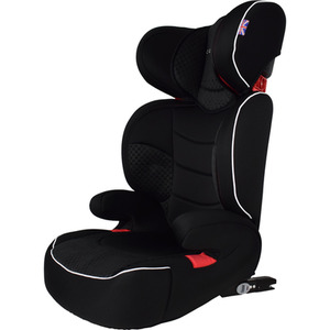 Augusta EZFix Child Car Seat and High Backed Booster Seat - Black Red by Cozy N Safe