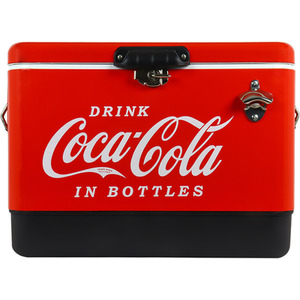 Coca-Cola Ice Chest Cooler 51L - Red by Koolatron