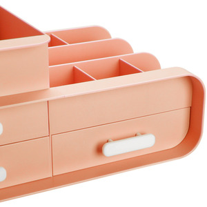 Versatile Makeup Organiser Box with Drawers by Livingandhome