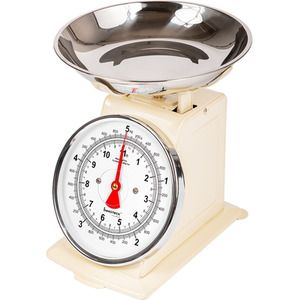 Innoteck 5 Kg Traditional Kitchen Scales - Cream by Innoteck