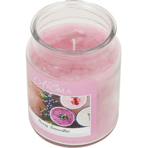 True Aroma Large Mason Jar Candle - Berry Smoothie by True Aroma
