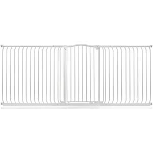 Extra Tall Curved Top Safety Gate - Matt White / 234cm - 243cm by Safetots