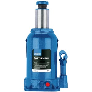 Draper 20 Tonne Hydraulic Bottle Jack - Blue by Draper