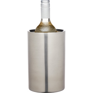 BarCraft Stainless Steel Double Walled Wine Cooler, Gift Boxed - Stainless Steel by BarCraft