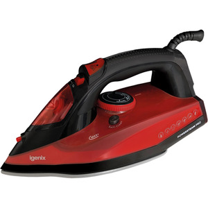 PowerSteam Pro 2600W Steam Iron - Red by Igenix