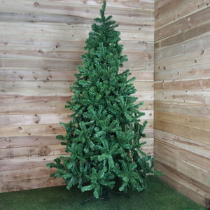 8ft Colorado Spruce Christmas Tree in Green with 1095 tips - Green by Samuel Alexander