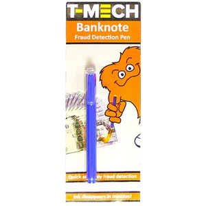 T-Mech Money Checker Pens 5 Pack - Blue by T mech