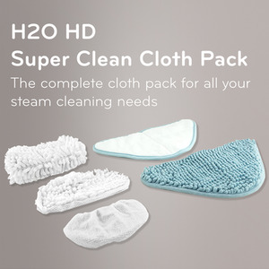 H2O HD Super Clean Kit Cleaning Bundle - White by H2o
