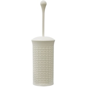 12L Knit Design Loop Plastic Round Bin by JVL