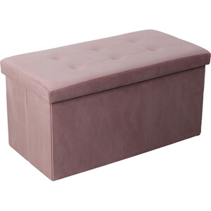 Seville Brushed Velvet Trunk - Pink