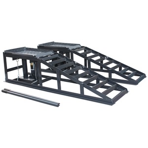 Switzer Lift 2 Ton Hydraulic Vehicle Car Ramp - Grey by SwitZer