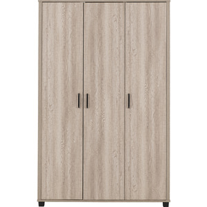 Oliver 3 Door Wardrobe Bedroom Set - Light Oak Effect by Seconique