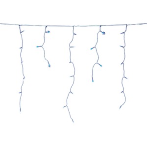 1000 LED Frosted Icicle Indoor Outdoor Christmas Lights by Samuel Alexander