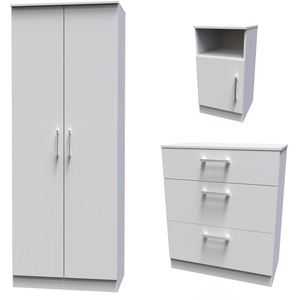 Devon Ready Assembled 3 Piece Bedroom Set