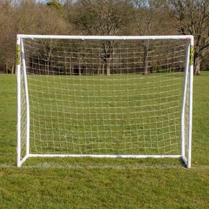 Strike Football Goal - White / 8X6 ft by Jack Stonehouse