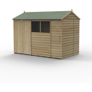 4LIFE Reverse Apex Shed 10x6 by Forest Garden