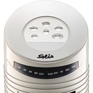 Solis 749 Mini Tower Fan - White - White by Solis