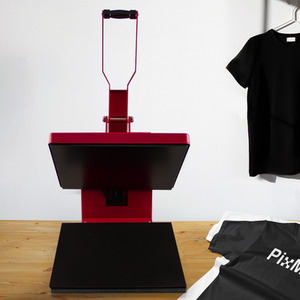 Clam Heat Press 38 x 38cm - Red by PixMax