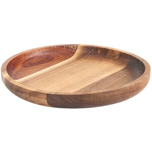 Acacia Wood Serving Platter - Natural / Round