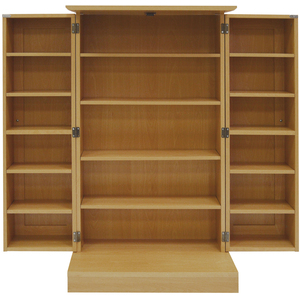 VICTORIA - 600 CD 250 DVD Blu-ray Multimedia Storage Cabinet - BEECH - Beech by Watsons