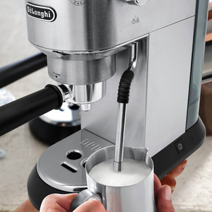 DeLonghi Dedica Arte Manual Coffee Machine - Silver by DeLonghi
