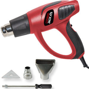 Lumberjack 1800W Adjustable Temperature Hot Air Heat Gun Blower Paint Striping - Red by Lumberjack