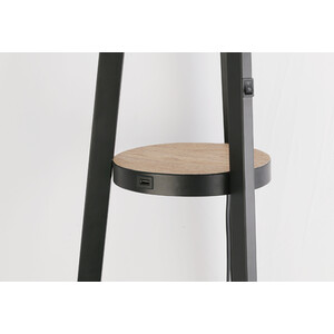 Hudson Charging Floor Light - Black and White