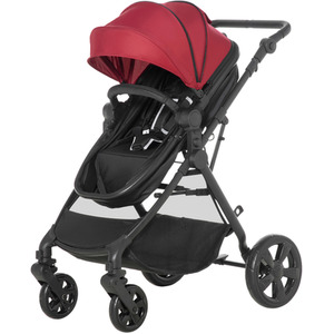 HOMCOM 2 in 1 Pushchair with Reversible Seat Baby Stroller - Grey by HOMCOM