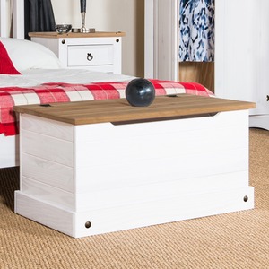 Corona White Storage Chest - White by Core Products