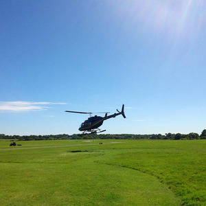 25 Mile Helicopter Tour with Bubbly for Two Gift Experience - White by Buyagift