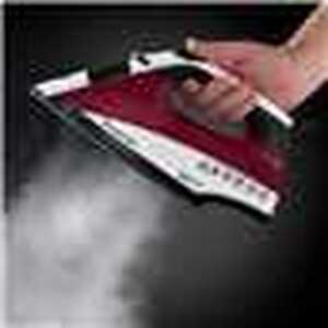 2400W Auto Steam Iron Red - Red by Russell Hobbs