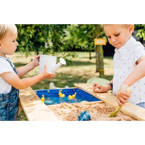 Wooden Sand & Water Picnic Table - Brown by Plum