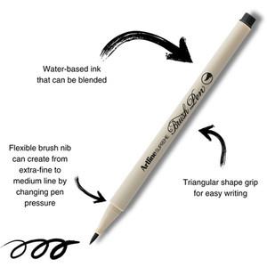 Artline Supreme Brush Pens - Assorted / 36 by Artline