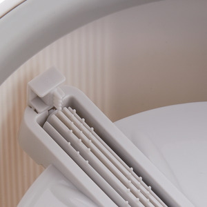 Hands-free Spin Mop and Bucket Cleaning Set - Grey / 26cm by Livingandhome