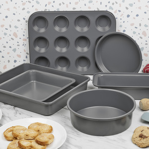 Homiu 6pc Non Stick Baking Set - Grey by Homiu