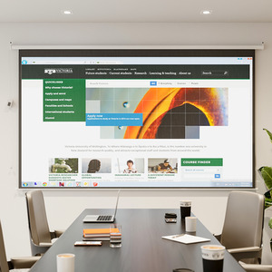 Electric Motorized Projector Screen by Livingandhome