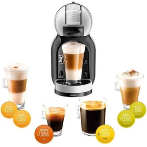 Krups Nescafe KP123B40 Dolce Gusto Pod Coffee Machine 1500w - Black by Krups