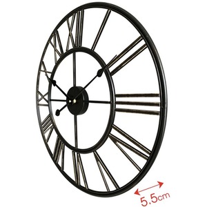 Brush Bronze Metal Clock - Brush Bronze by Audlee