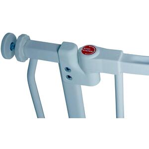 Curved Top Safety Gate - Matt Grey / 197cm - 206cm by Safetots