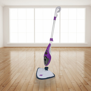 Neo 10 in 1 1500W Hot Steam Mop Cleaner and Hand Steamer - Purple by Neo