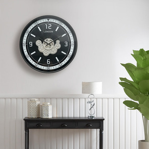 Modern Wall Clock for Livingroom - Grey by Vanity Living