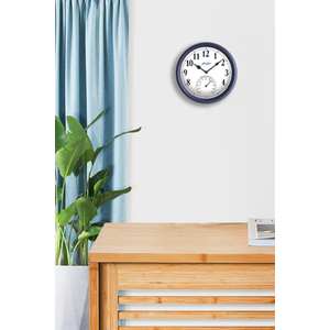 Pololio Wall Clock with Thermometer by Audlee